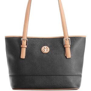 Giani Bernini Handbag Shoulderbag Black Satchel